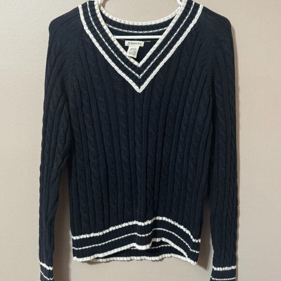 Vintage St. John’s Bay Sweater (Y2K / Coastal Style) - Picture 1 of 5
